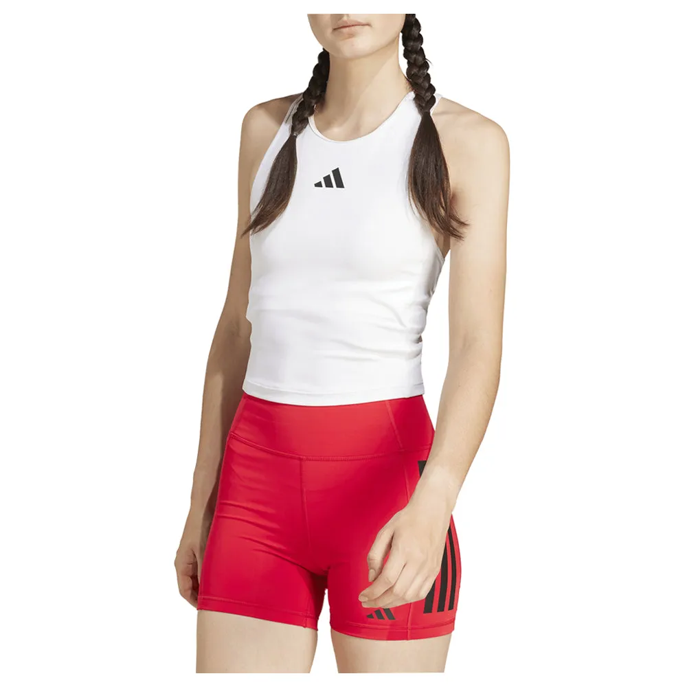 Power 3-Stripes Racerback Tank Top sold by Shoebacca product image thumbnail 2