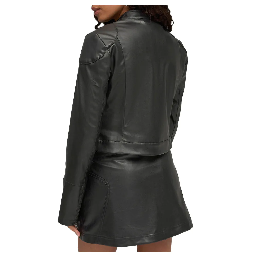 Future Archive Pleather Racer Full Zip Jacket sold by Shoebacca product image thumbnail 4