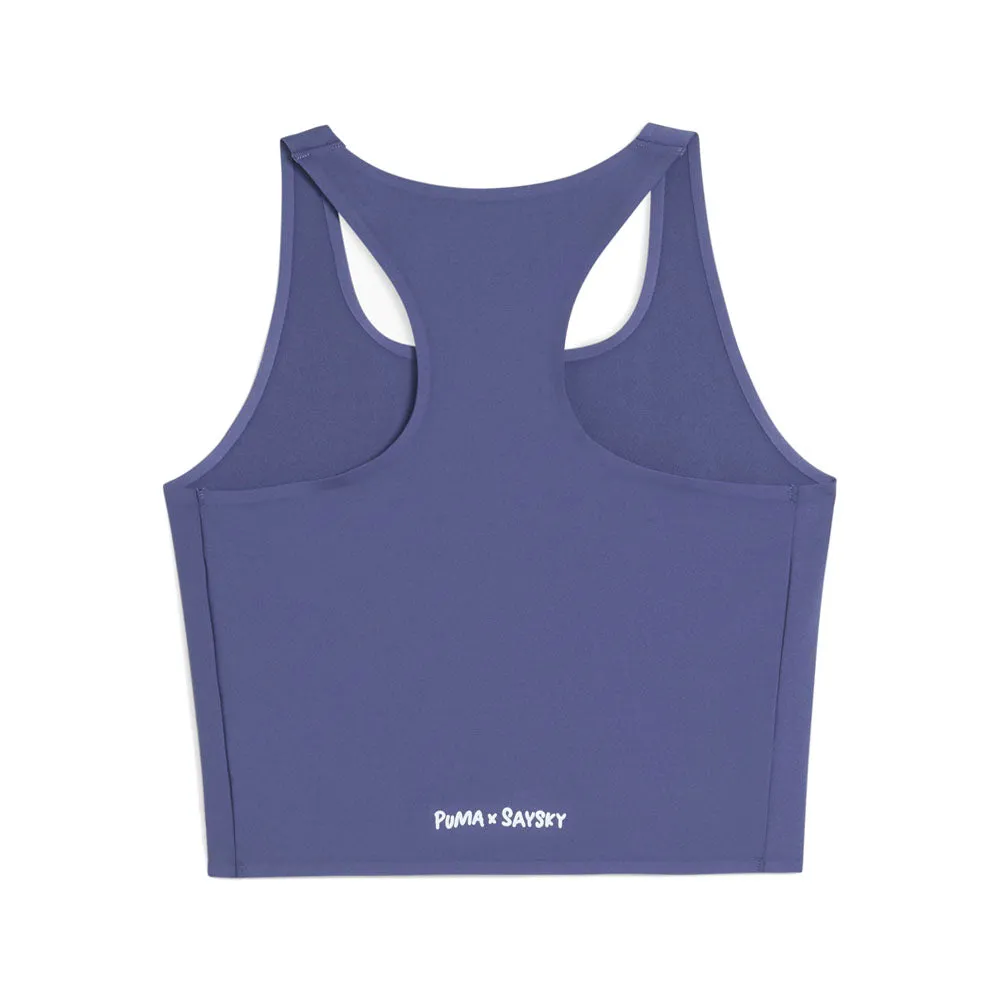 PUMA X SAYSKY Run Crop Crew Neck Athletic Tank Top sold by Shoebacca product image thumbnail 2