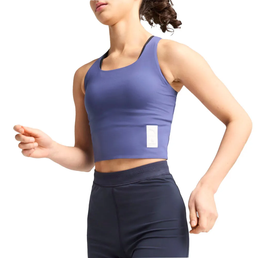 PUMA X SAYSKY Run Crop Crew Neck Athletic Tank Top sold by Shoebacca product image thumbnail 3