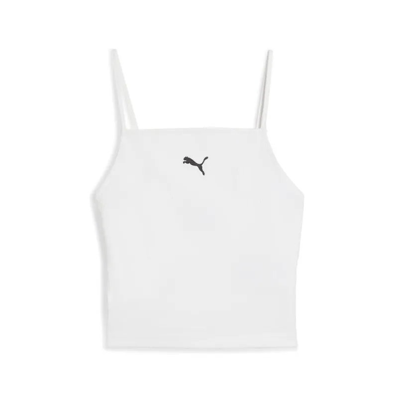 Wardrobe Essentials Ribbed Crew Neck Tank Top made by Puma