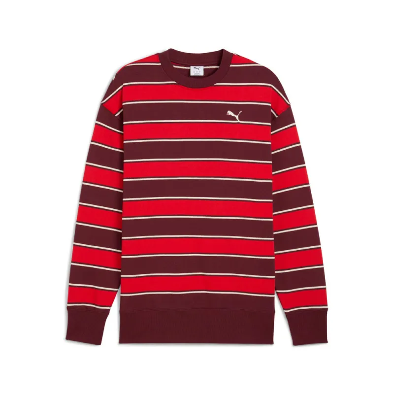 Premium Essentials Striped Crew Neck Short Sleeve T-Shirt made by Puma