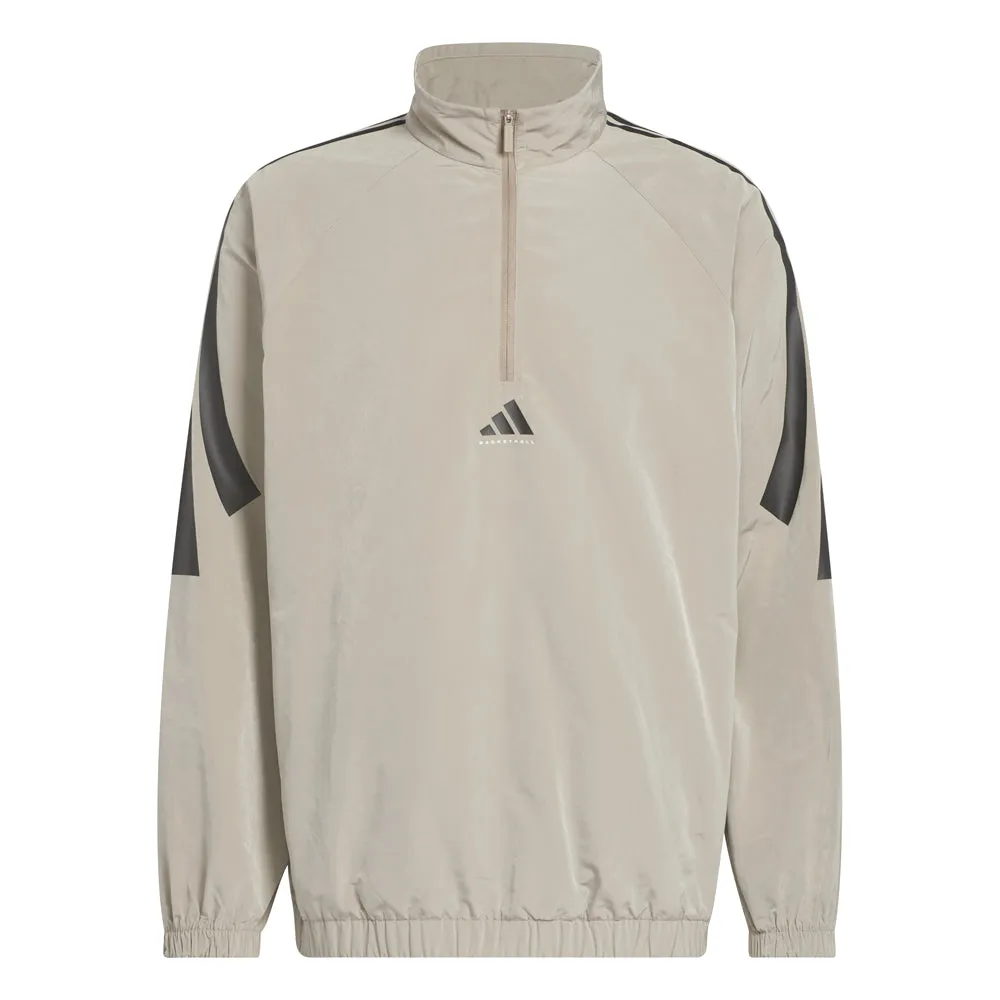 Basketball Woven Half-Zip Sweater sold by Shoebacca