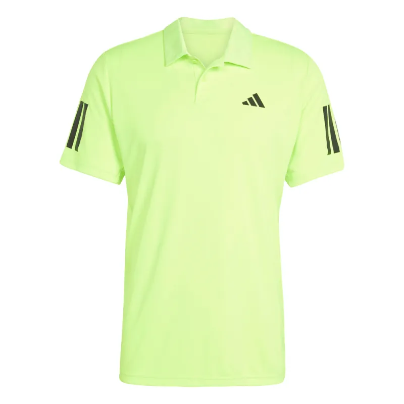 Club Tennis 3-Stripes Short Sleeve Polo Shirt made by Adidas