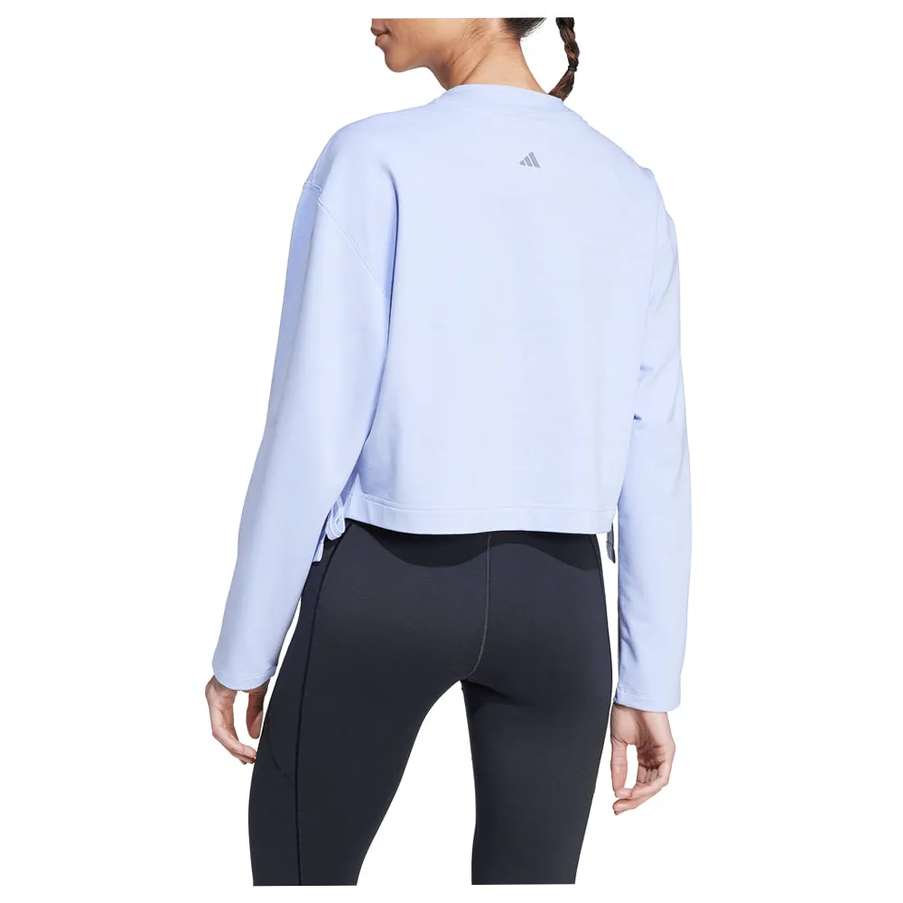 Yoga Cover Up Crew Neck Sweatshirt sold by Shoebacca product image thumbnail 3