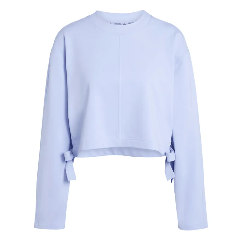 Yoga Cover Up Crew Neck Sweatshirt made by Adidas