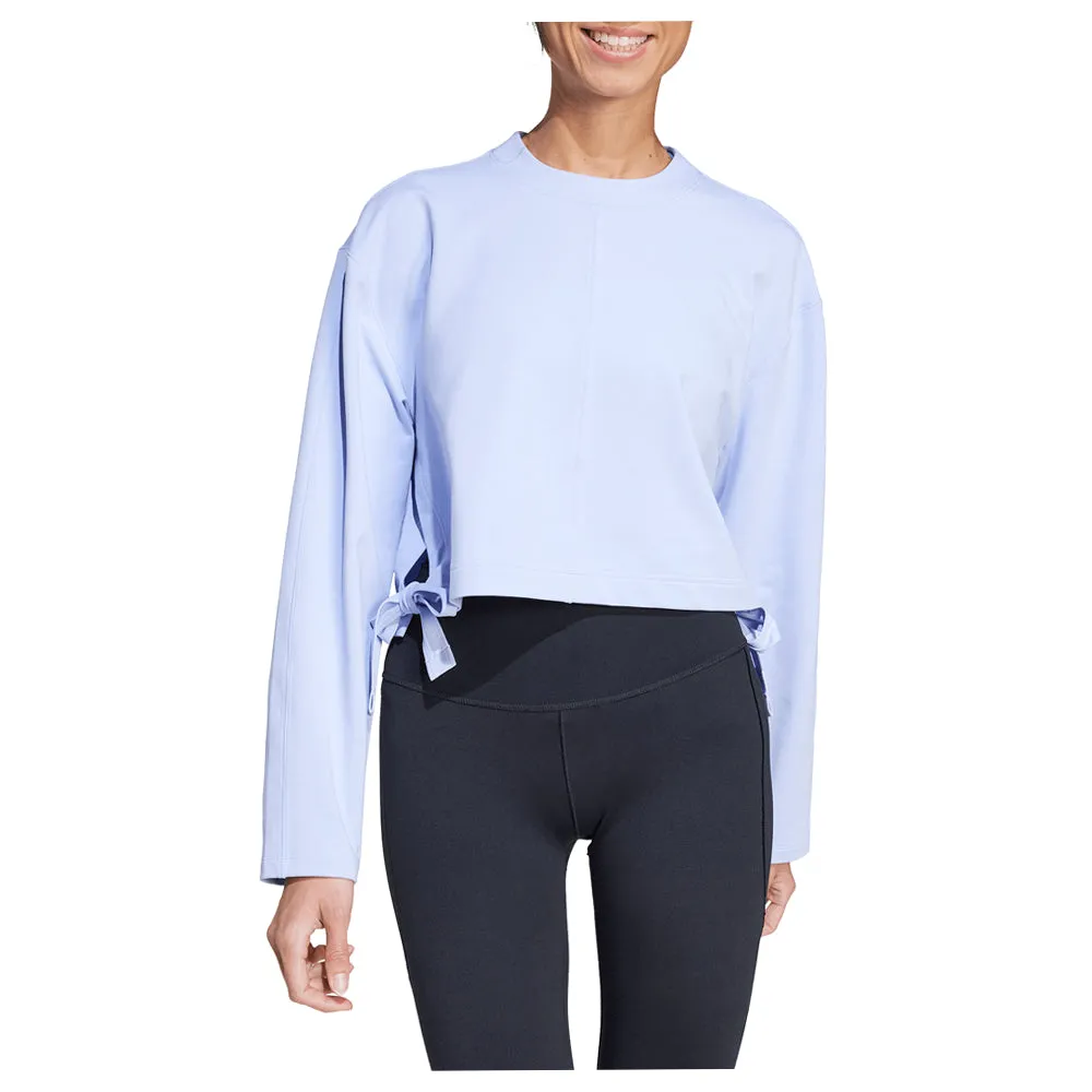 Yoga Cover Up Crew Neck Sweatshirt sold by Shoebacca product image thumbnail 2