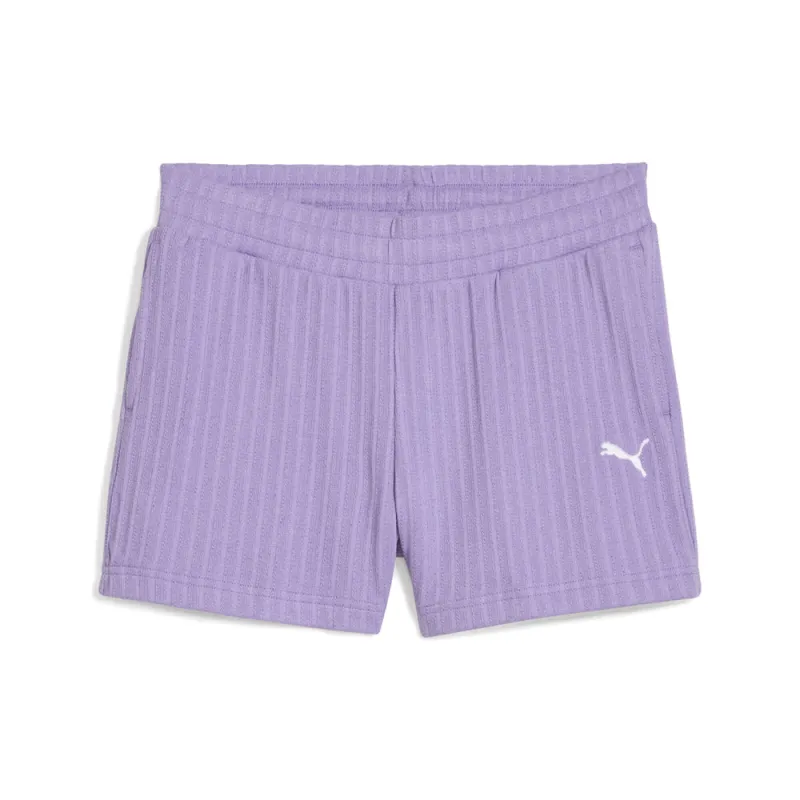 Wardrobe Essentials Pointelle 4 Inch Shorts made by Puma