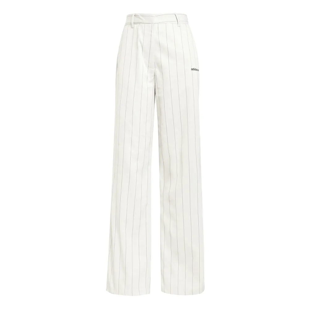 Pinstripe Twill Loose Trousers sold by Shoebacca