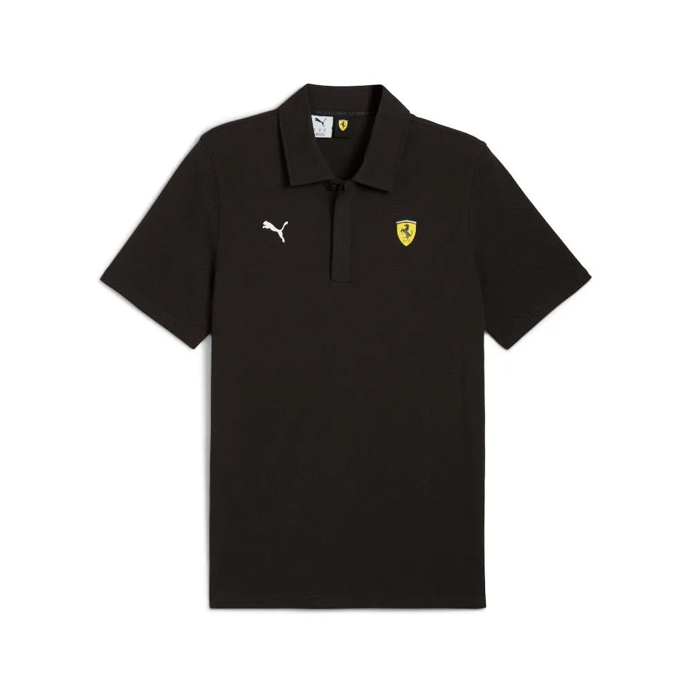 Scuderia Ferrari Sportswear Short Sleeve Polo Shirt sold by Shoebacca