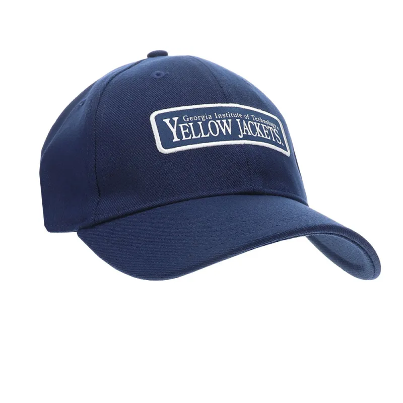 Georgia Tech Yellow Jackets Slouch Stretch Cap made by Adidas
