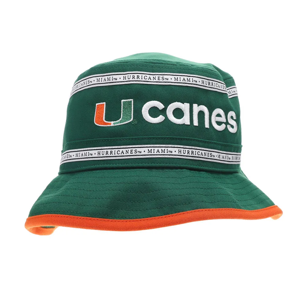 Miami Hurricanes Bucket Hat sold by Shoebacca product image thumbnail 2
