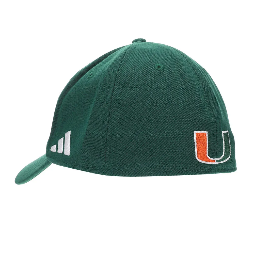 Miami Hurricanes Slouch Stretch Cap sold by Shoebacca product image thumbnail 3
