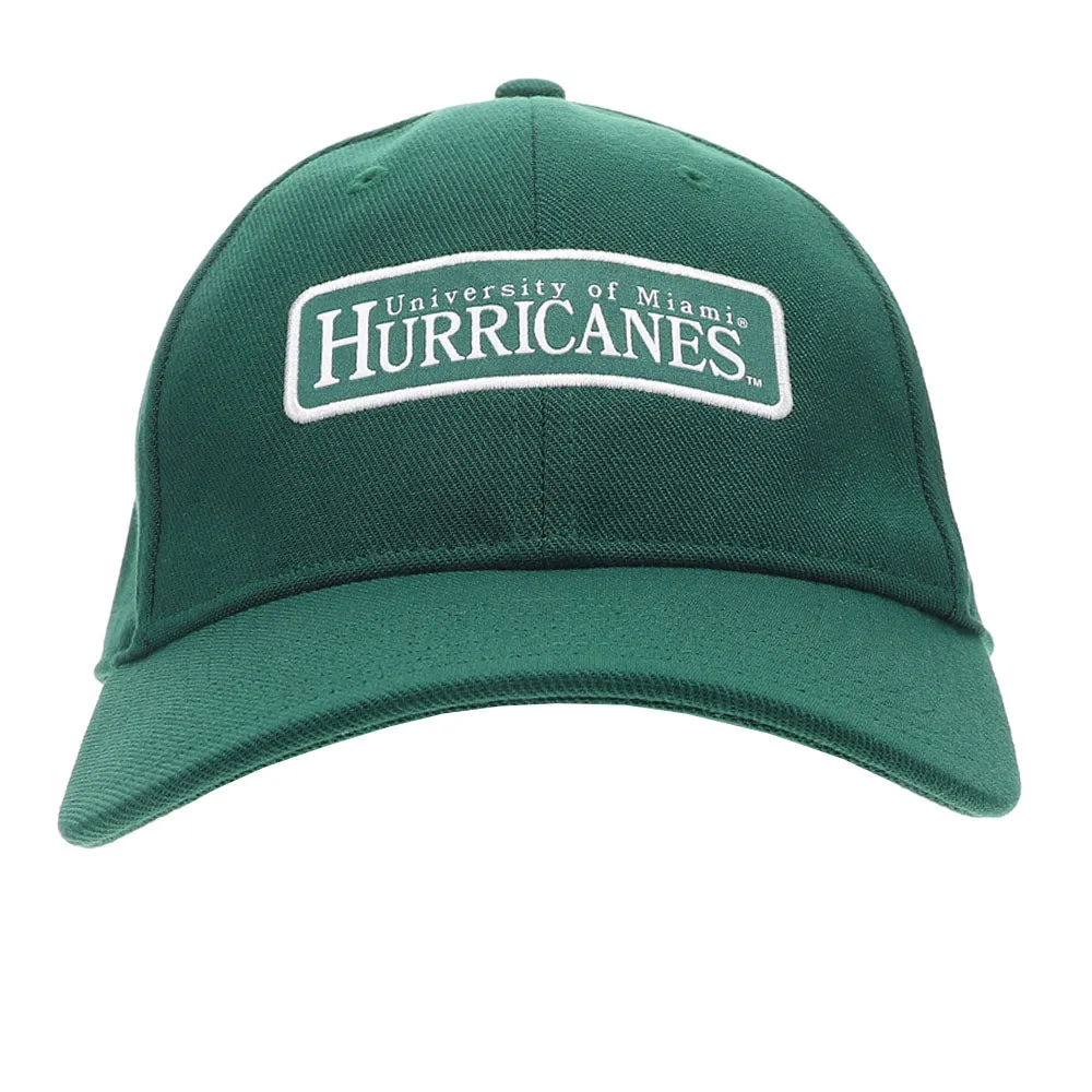 Miami Hurricanes Slouch Stretch Cap sold by Shoebacca product image thumbnail 2