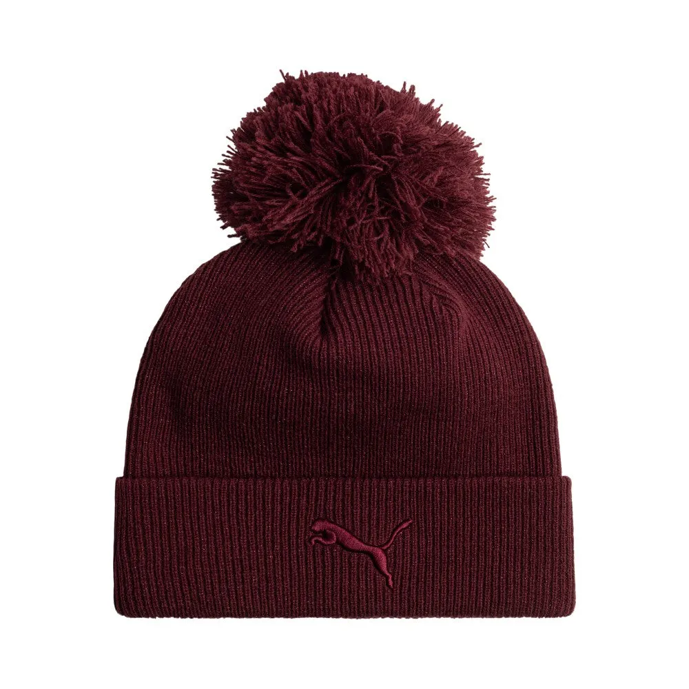 Tonal Ribbed Lurex Knit Beanie sold by Shoebacca