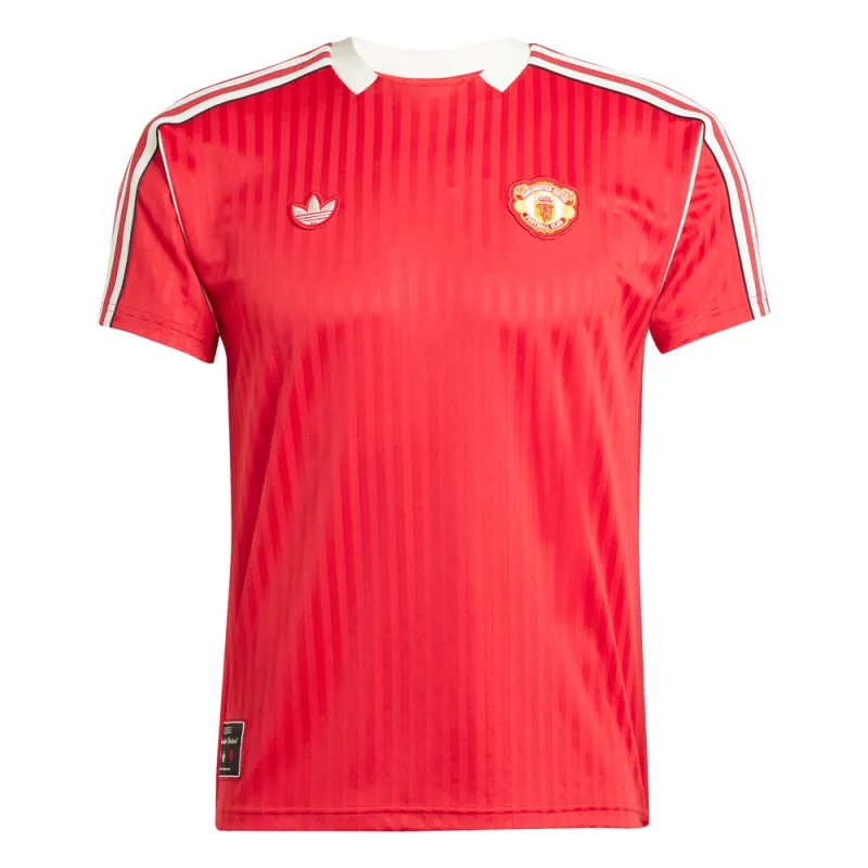 Manchester United Terrace Icons Crew Neck Short Sleeve Jersey made by Adidas