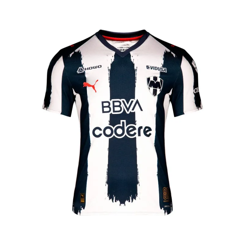 Monterrey Home Promo 25-26 Crew Neck Short Sleeve Soccer Jersey made by Puma