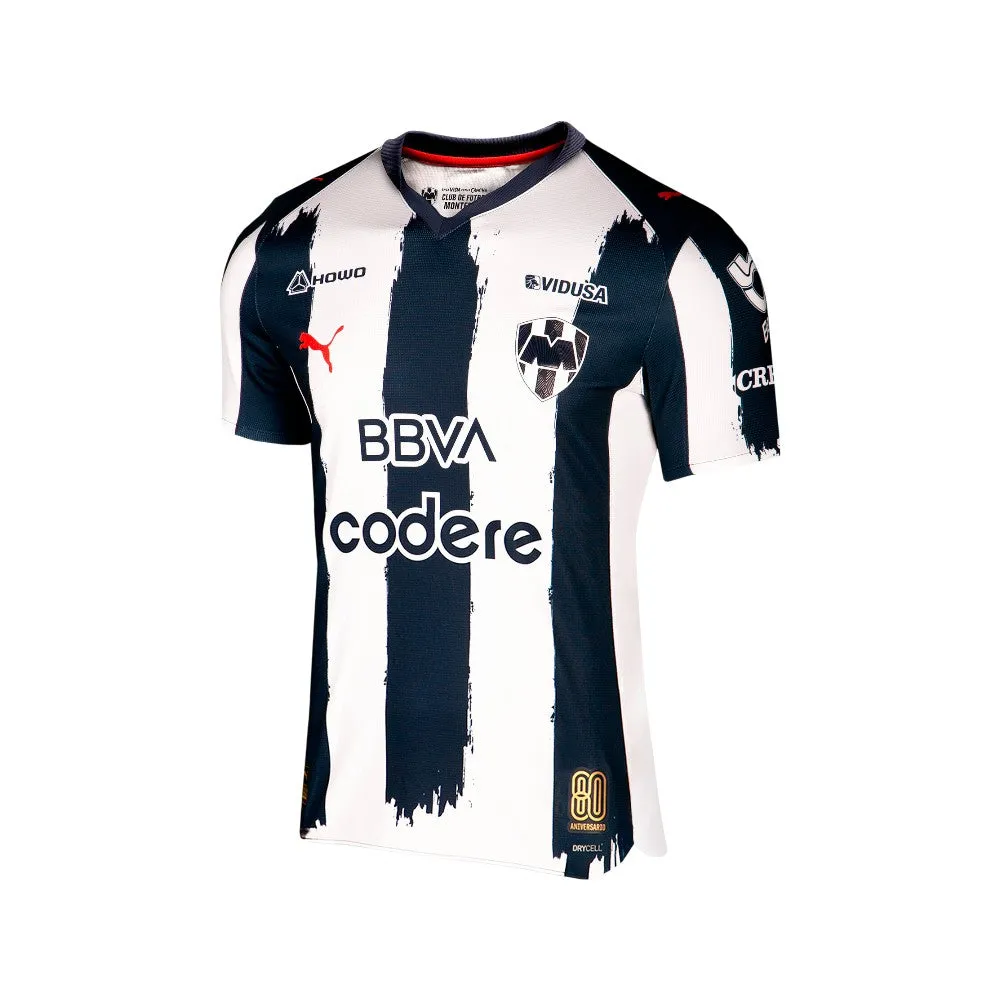 Monterrey Home Promo 25-26 Crew Neck Short Sleeve Soccer Jersey sold by Shoebacca product image thumbnail 3