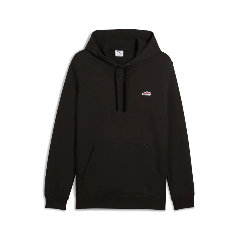 Wardrobe Essentials Suede Pullover Hoodie made by Puma