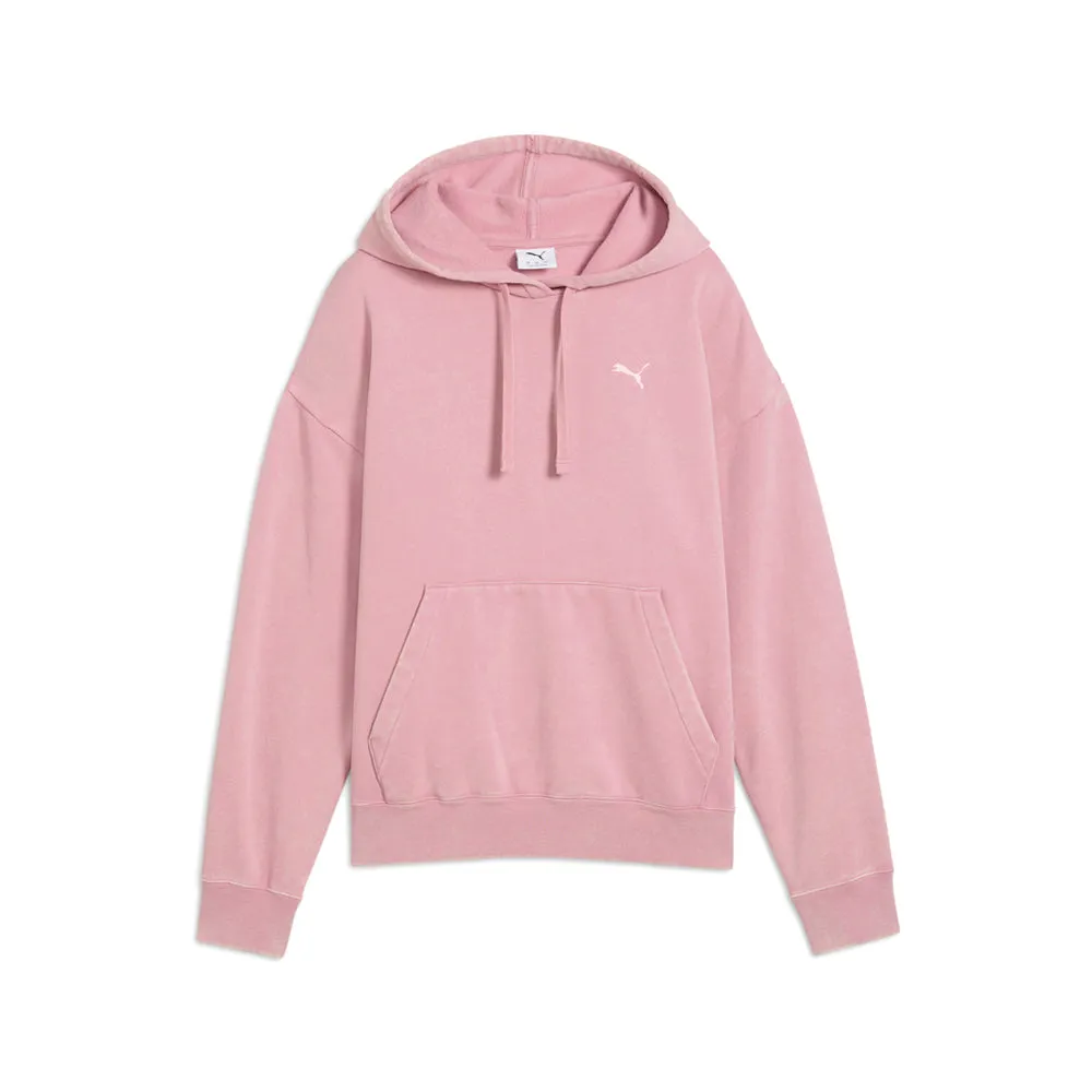 Elevated Essentials Acid Wash Fleece Pullover Hoodie sold by Shoebacca