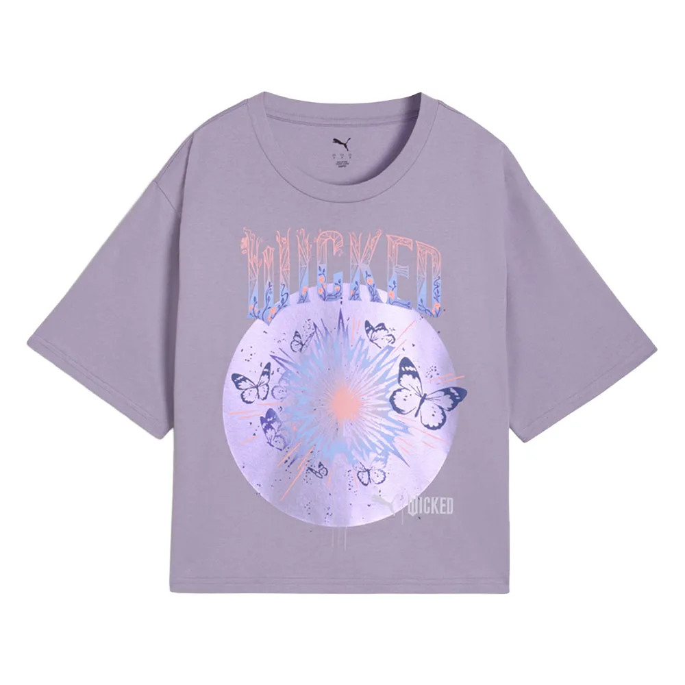 PUMA X WICKED Goodness Graphic Crew Neck Short Sleeve T-Shirt sold by Shoebacca