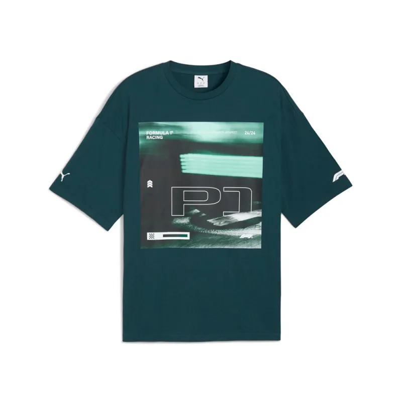 F1 Lifestyle Racing Graphic Crew Neck Short Sleeve T-Shirt made by Puma
