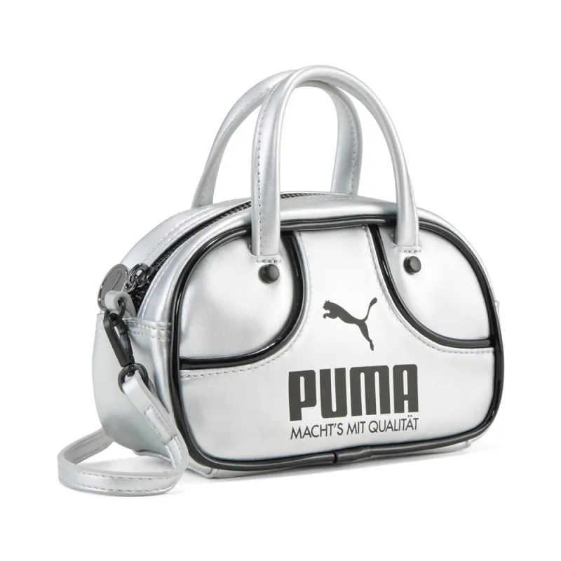 1976 Metallic Micro Grip Satchel Bag made by Puma
