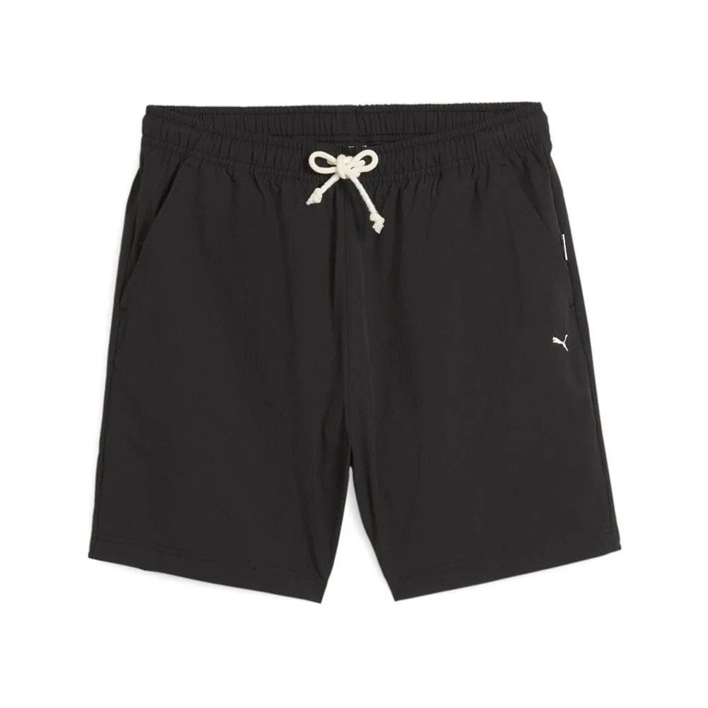 Made With Quality Woven Shorts sold by Shoebacca