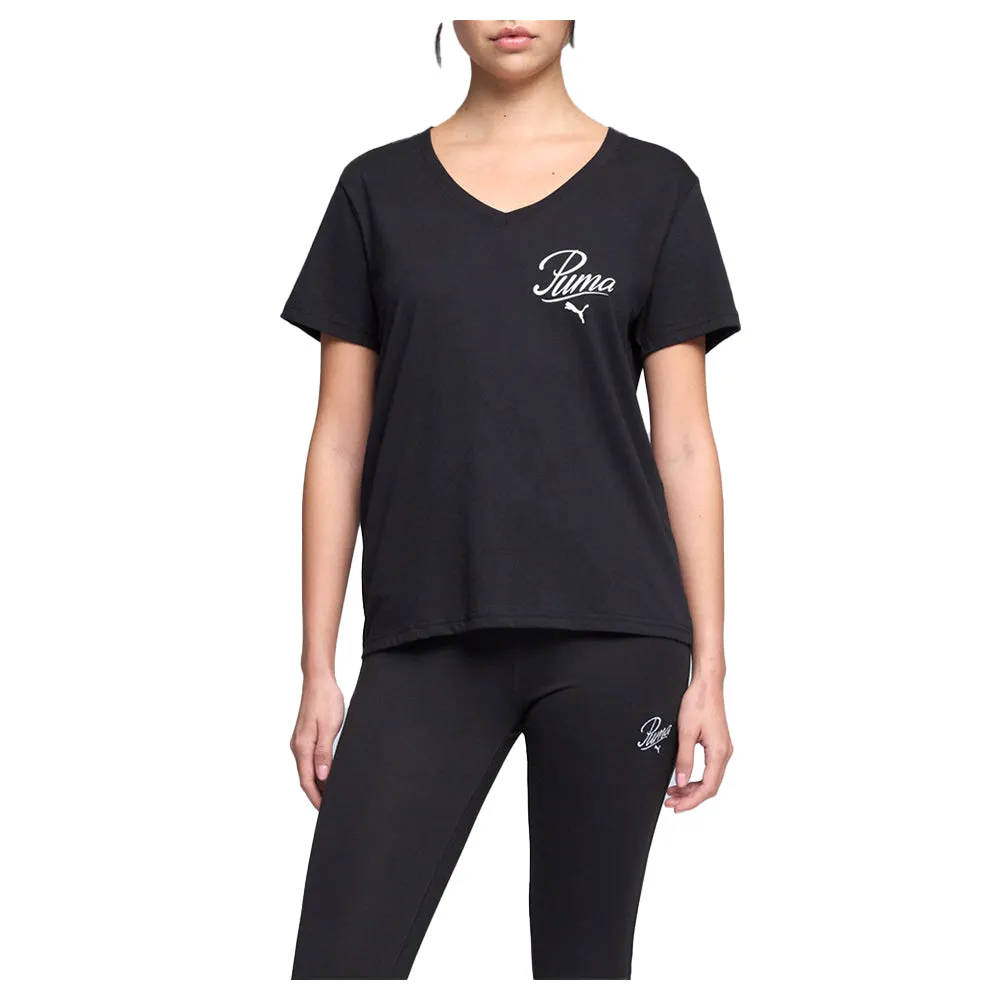 Essentials Script V-Neck Tee sold by Shoebacca product image thumbnail 5