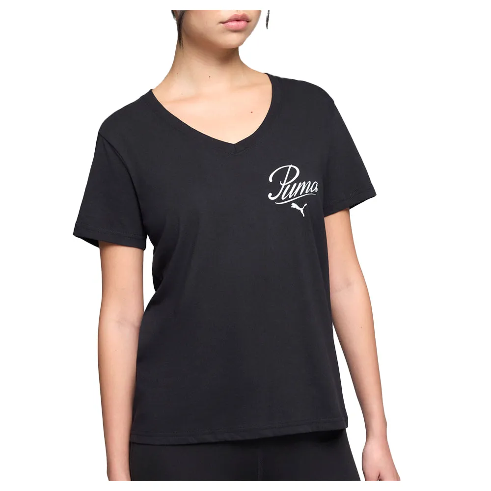 Essentials Script V-Neck Tee sold by Shoebacca product image thumbnail 3