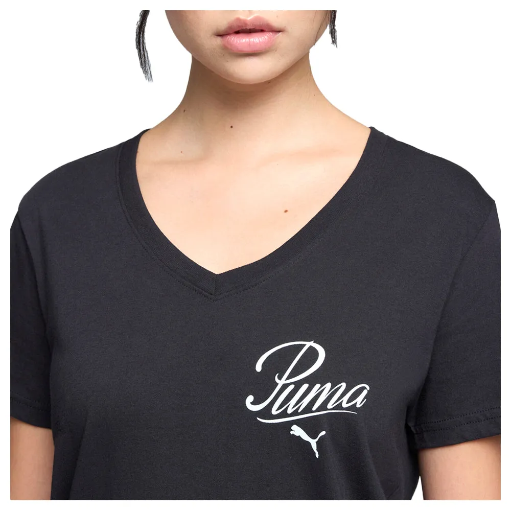 Essentials Script V-Neck Tee sold by Shoebacca product image thumbnail 4