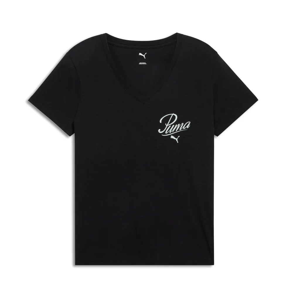 Essentials Script V-Neck Tee sold by Shoebacca