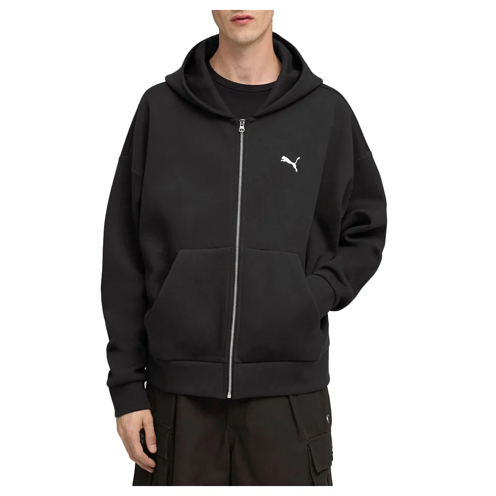 Wardrobe Essentials Boxy Full Zip Hoodie sold by Shoebacca product image thumbnail 3