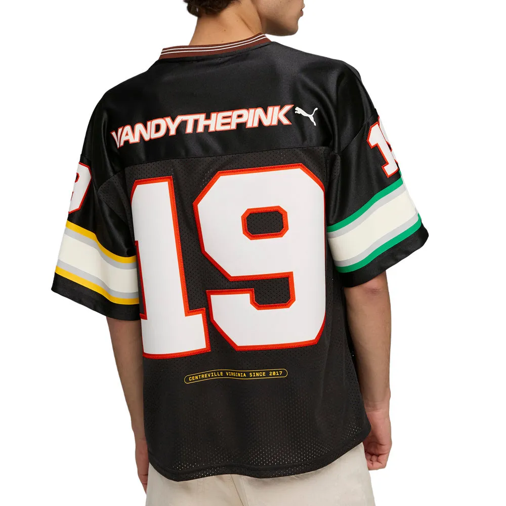 Vandythepink Graphic V-Neck Short Sleeve Replica Jersey sold by Shoebacca product image thumbnail 4