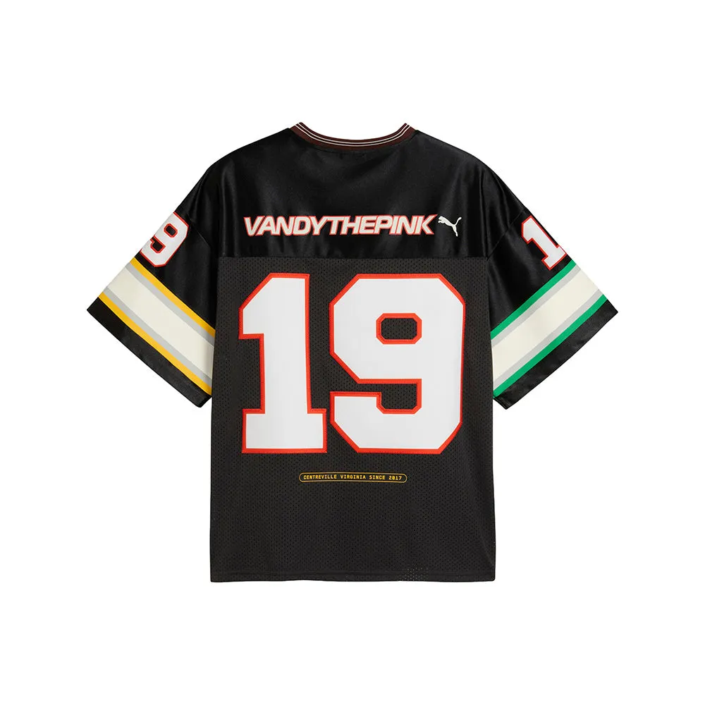 Vandythepink Graphic V-Neck Short Sleeve Replica Jersey sold by Shoebacca product image thumbnail 2