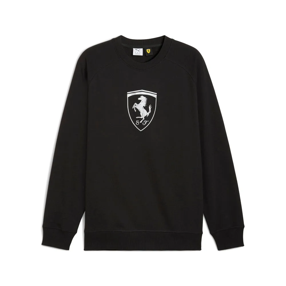 Scuderia Ferrari Sportswear Shield Crew Neck Sweatshirt sold by Shoebacca
