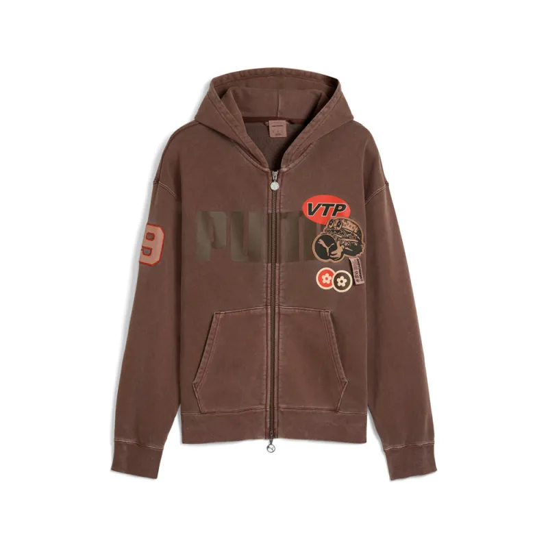 Vandythepink Graphic Full Zip Hoodie made by Puma