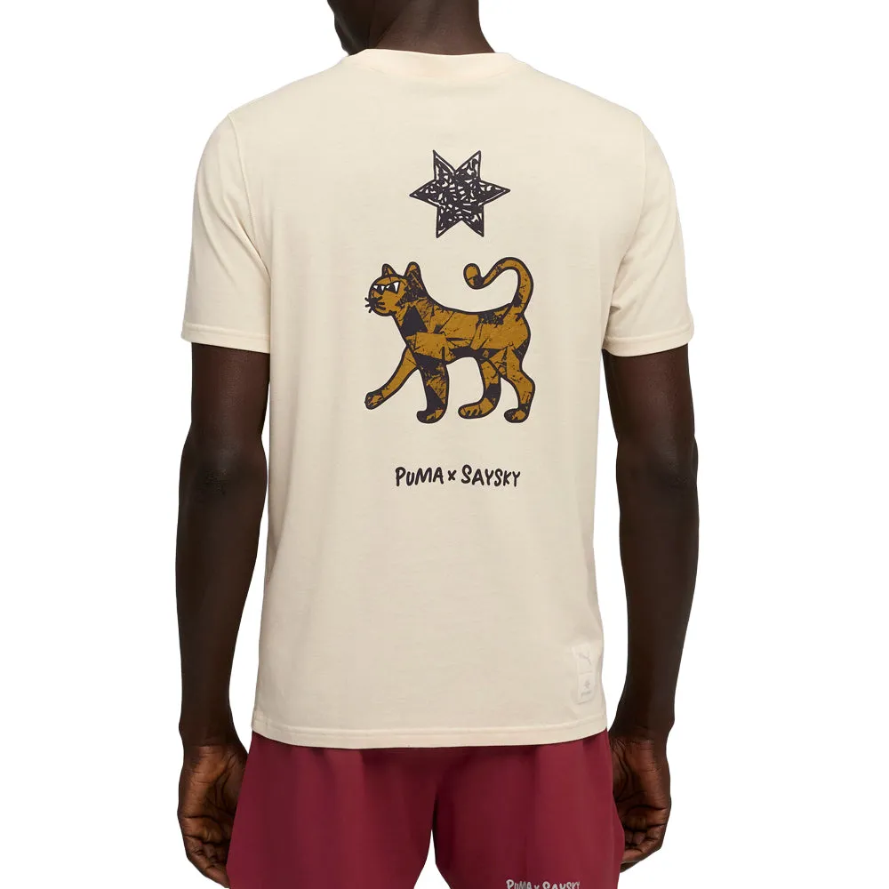 PUMA X SAYSKY Crew Neck Short Sleeve T-Shirt sold by Shoebacca product image thumbnail 4
