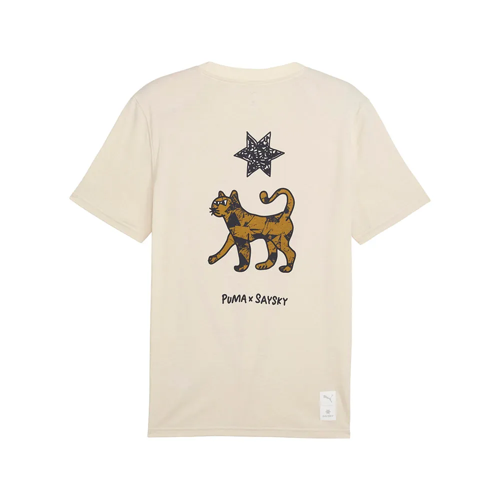 PUMA X SAYSKY Crew Neck Short Sleeve T-Shirt sold by Shoebacca product image thumbnail 2