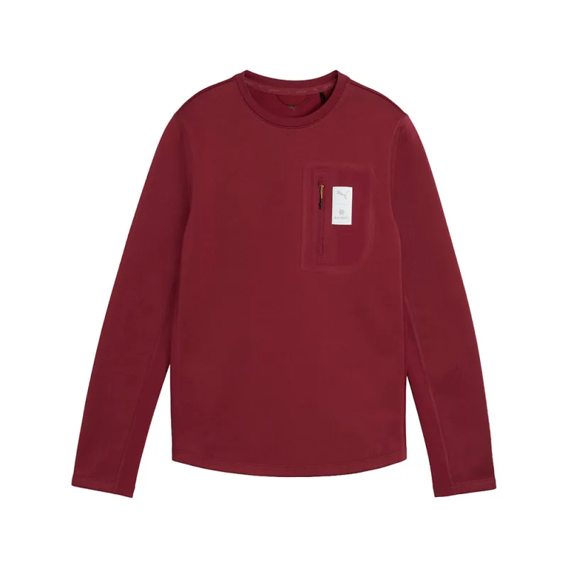 PUMA X SAYSKY Brushed Crew Neck Running Sweatshirt made by Puma