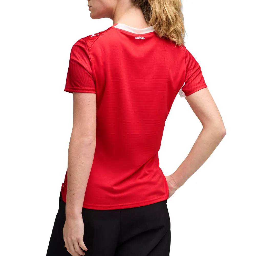 Switzerland Home Crew Neck Short Sleeve Soccer Jersey sold by Shoebacca product image thumbnail 3