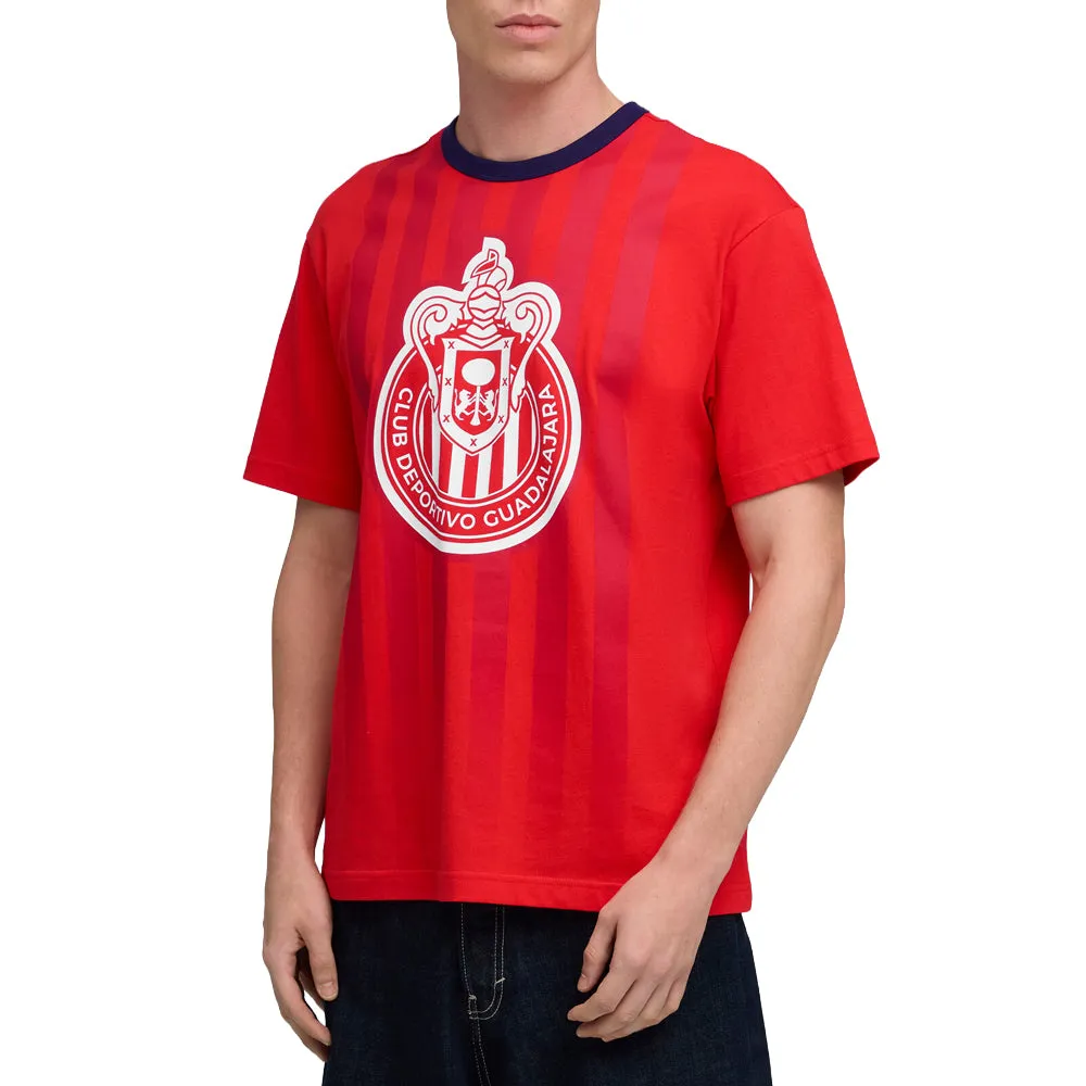 Chivas Graphic Crest Relaxed Crew Neck Short Sleeve T-Shirt sold by Shoebacca product image thumbnail 3