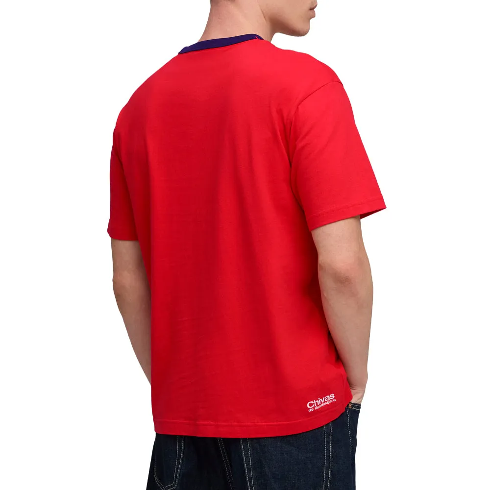 Chivas Graphic Crest Relaxed Crew Neck Short Sleeve T-Shirt sold by Shoebacca product image thumbnail 4