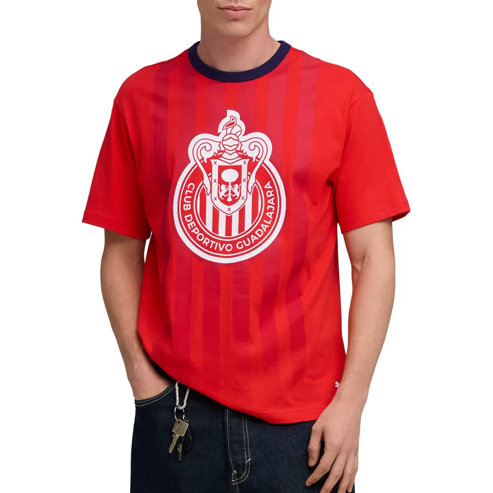 Chivas Graphic Crest Relaxed Crew Neck Short Sleeve T-Shirt sold by Shoebacca product image thumbnail 5