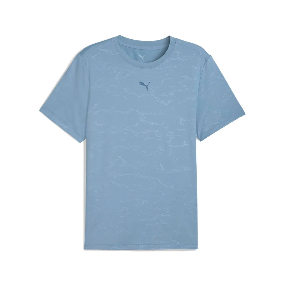 Cloudspun Embossed Crew Neck Short Sleeve T-Shirt sold by Shoebacca