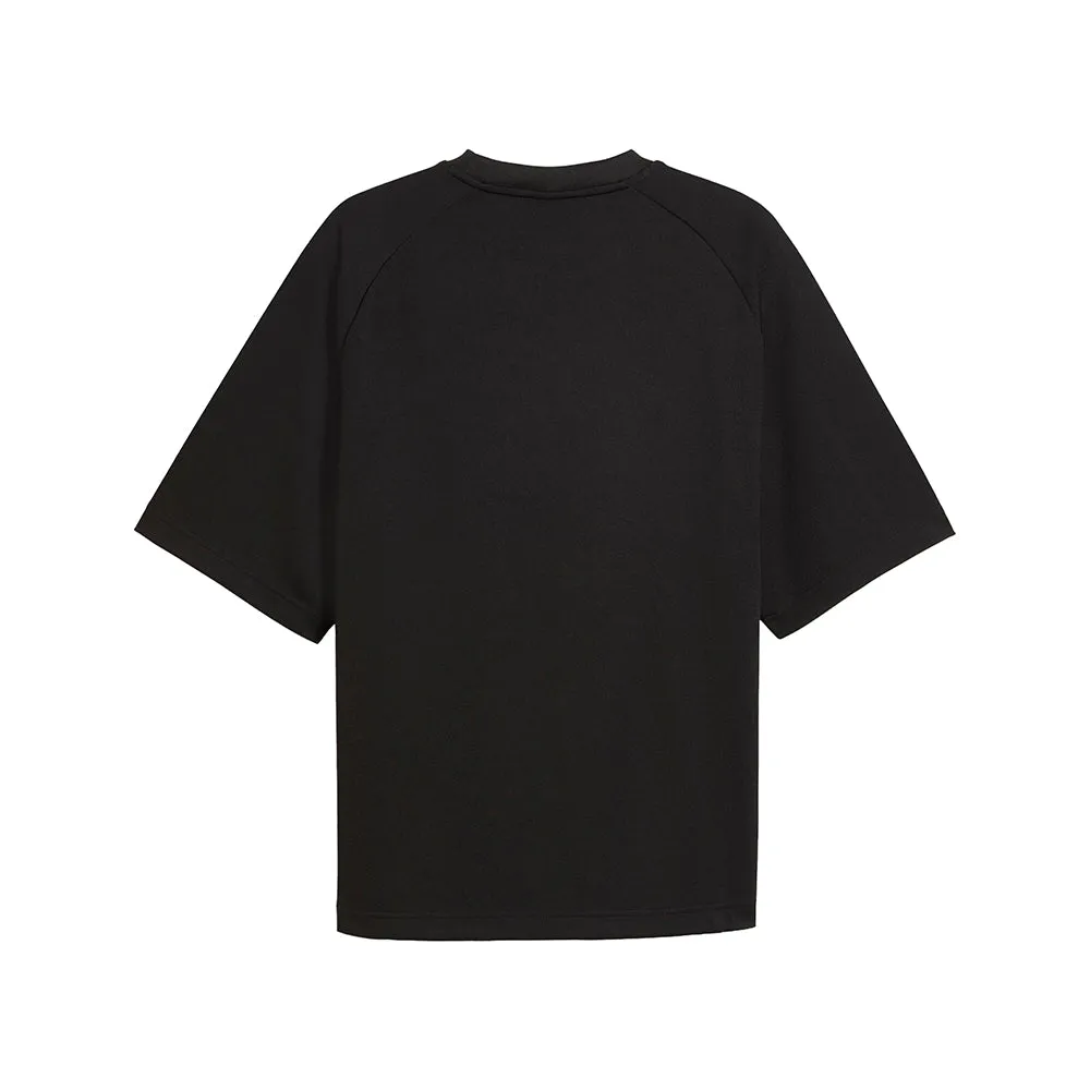 T7 Oversized Pique Big Cat Crew Neck Short Sleeve T-Shirt sold by Shoebacca product image thumbnail 2