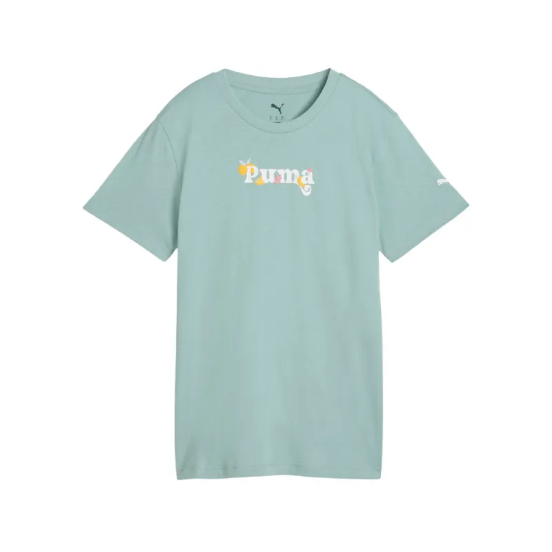 Citrus Graphic Crew Neck Short Sleeve T-Shirt made by Puma