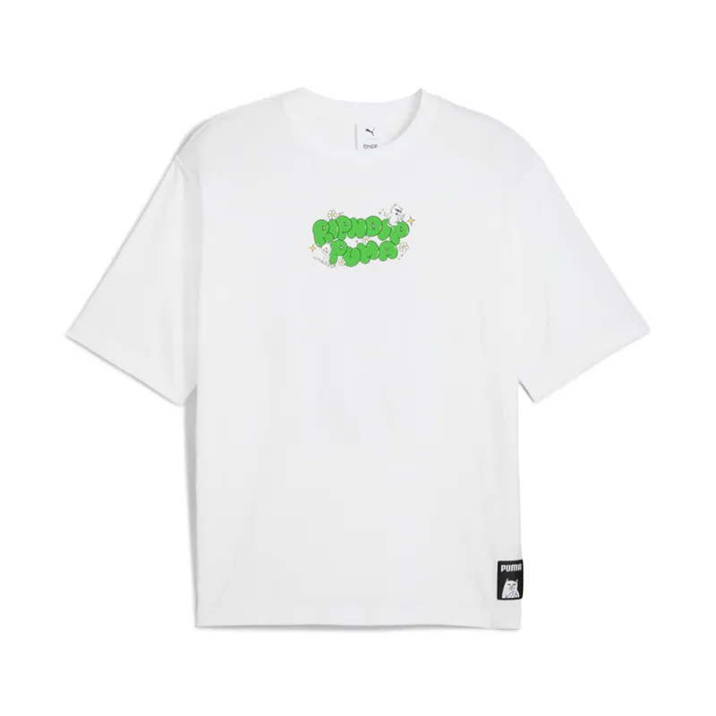 PUMA X RIPNDIP Boxy Graphic Crew Neck Short Sleeve T-Shirt made by Puma