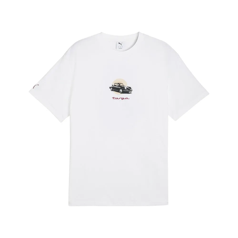 Porsche Legacy Targa Graphic Crew Neck Short Sleeve T-Shirt sold by Shoebacca