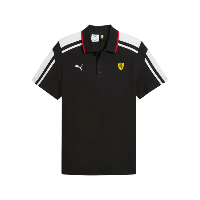 Scuderia Ferrari Mt7 Short Sleeve Polo Shirt made by Puma
